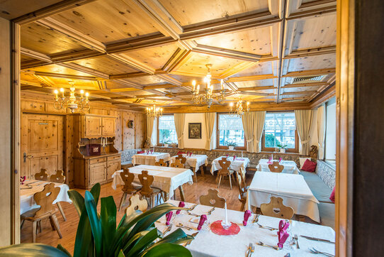 Stube Hotel Gissbach in Südtirol Kronplatz