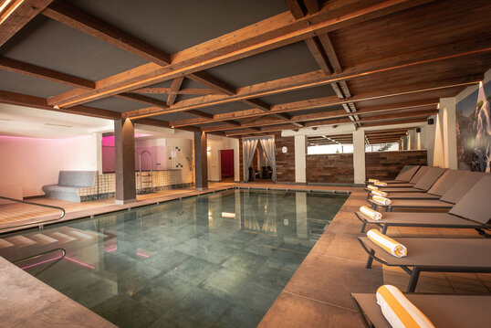 Indoor Pool Hotel Gissbach Dolomites Bruneck